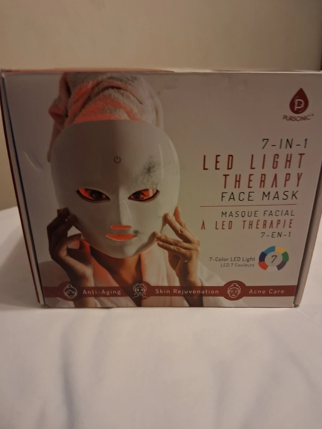 7-in-1 LED Light Therapy Face Mask