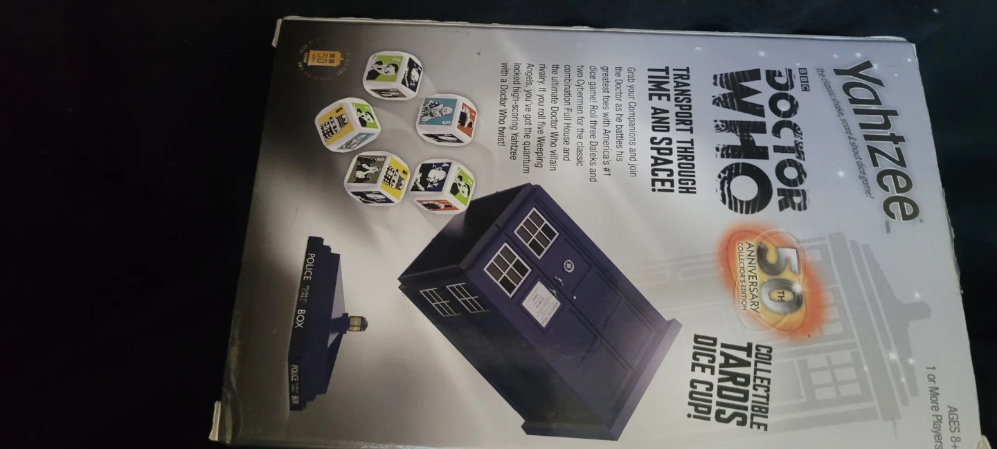 Doctor Who 50th Anniversary Collector's Edition Yahtzee - photo 3