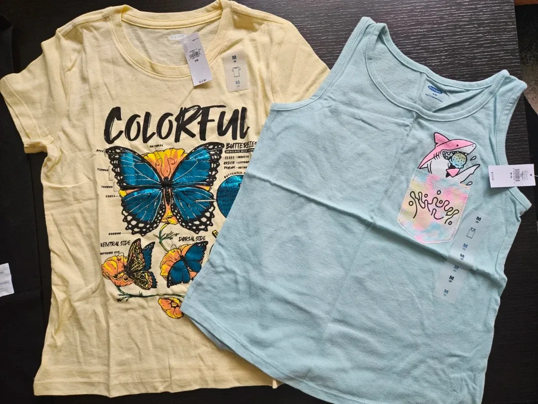Girls Tops & Leggings Bundle Size 8 (New with Tags) - photo 2