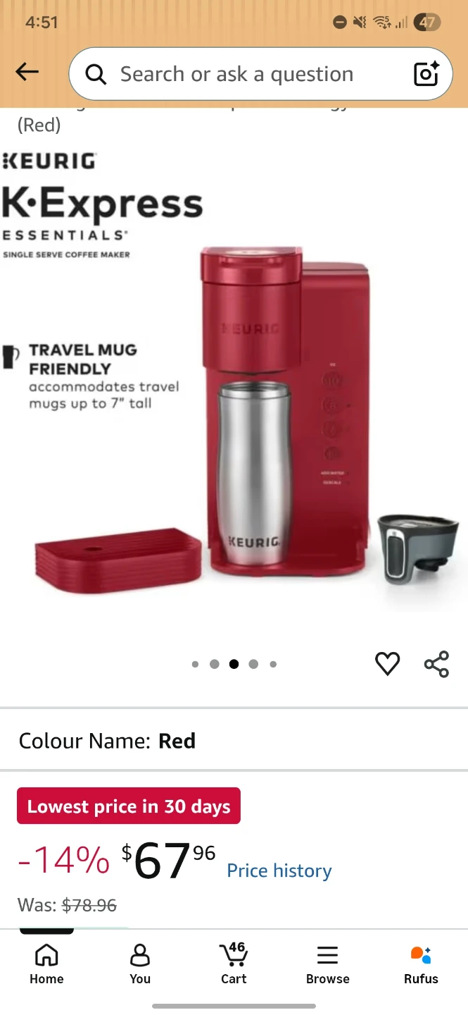 Keurig K-Express Essentials Single Serve Coffee Maker - photo 5