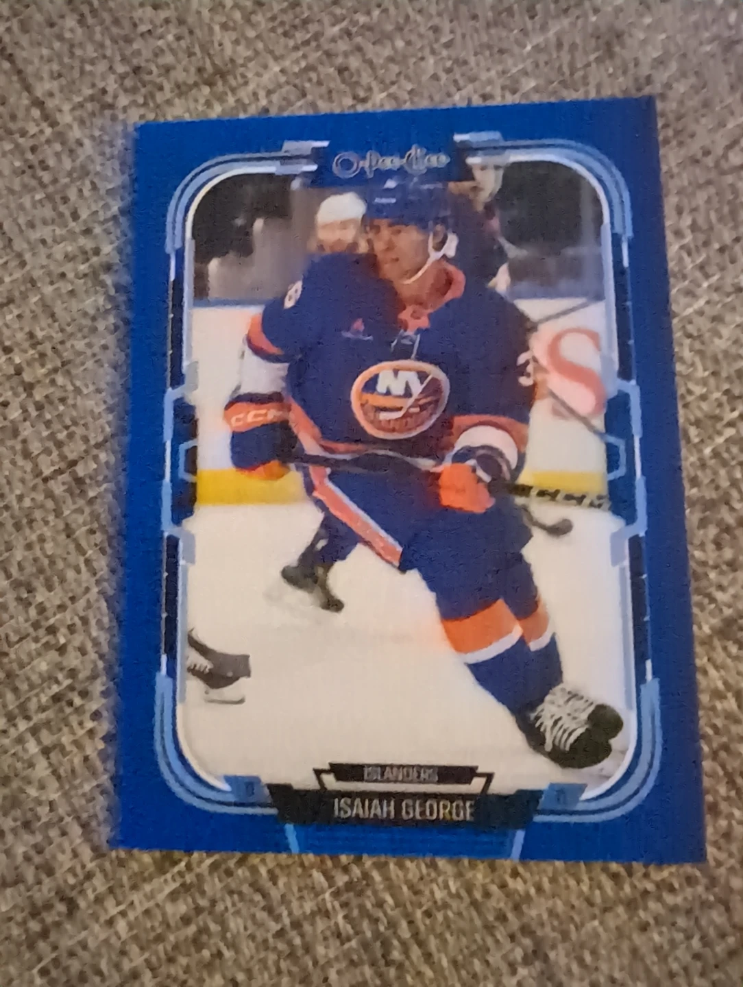 Upper Deck NHL Hockey Card - Isaiah George