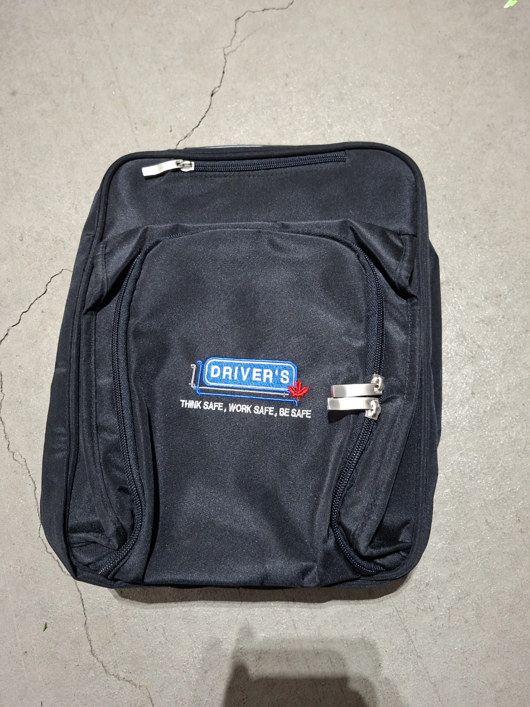 Driver's Black Travel Toiletry Bag