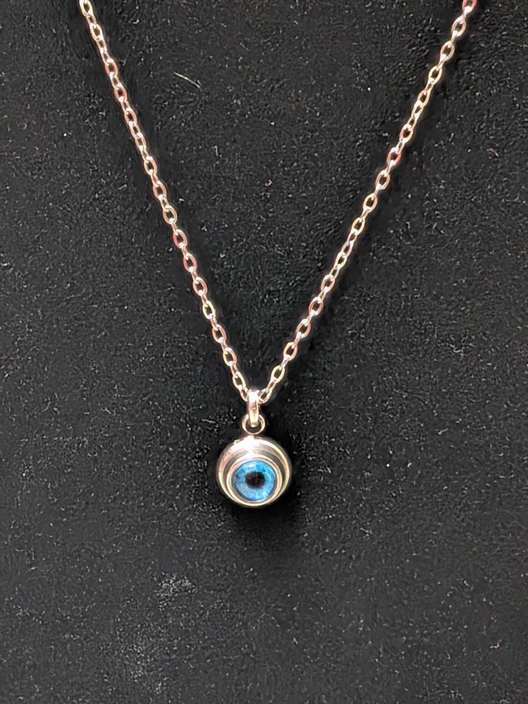 Dainty Evil Eye Necklace - photo 2