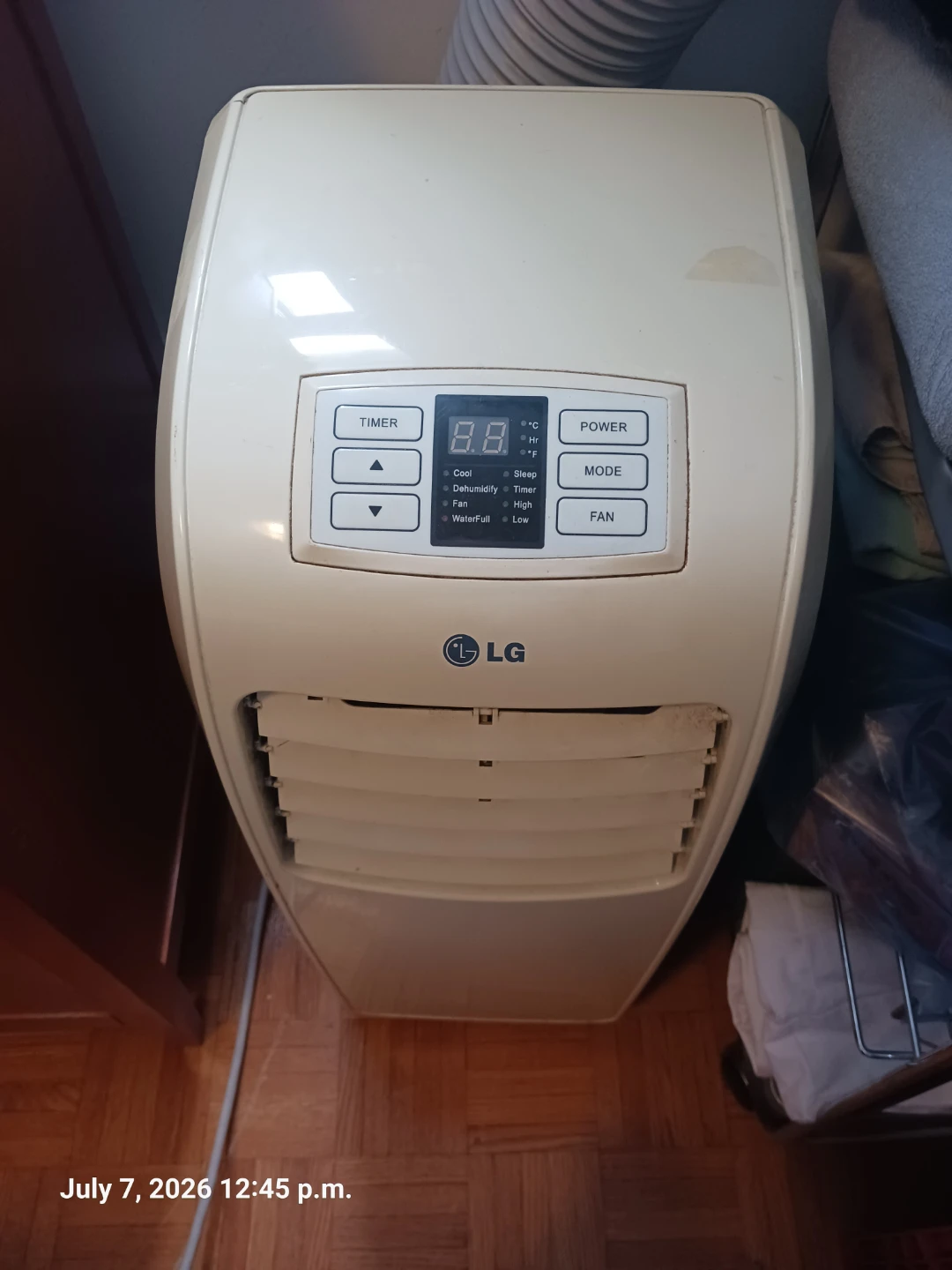 LG Portable Air Conditioner LP0813WNR 8,000 BTU