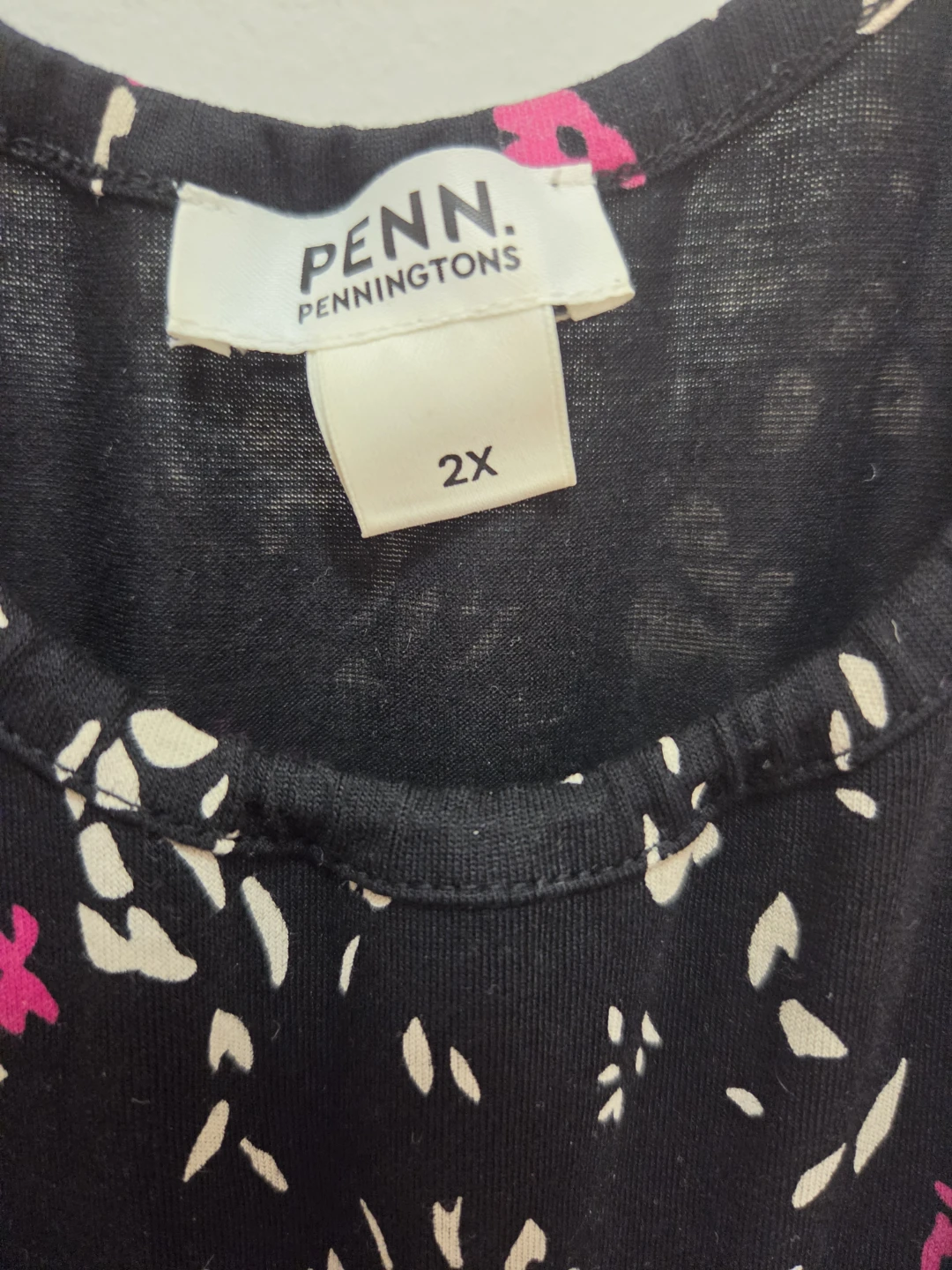 Penn. Penningtons Black Floral Maxi Dress - Size 2X - photo 3