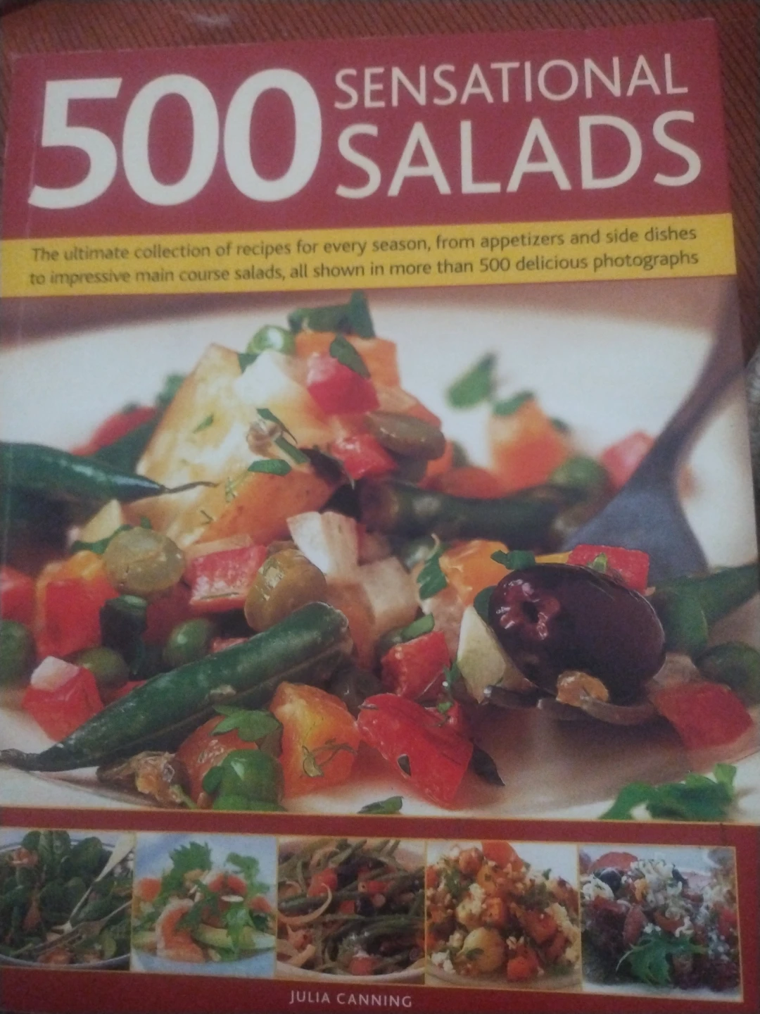 500 Sensational Salads Cookbook