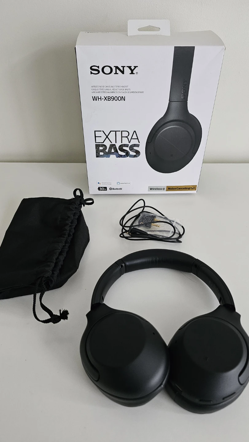 Sony WH-XB900N Wireless Noise Cancelling Headphones - photo 3