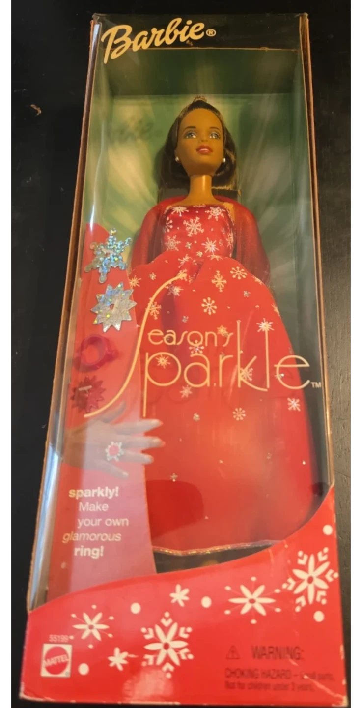 Barbie "Season's Sparkle" Doll - photo 3