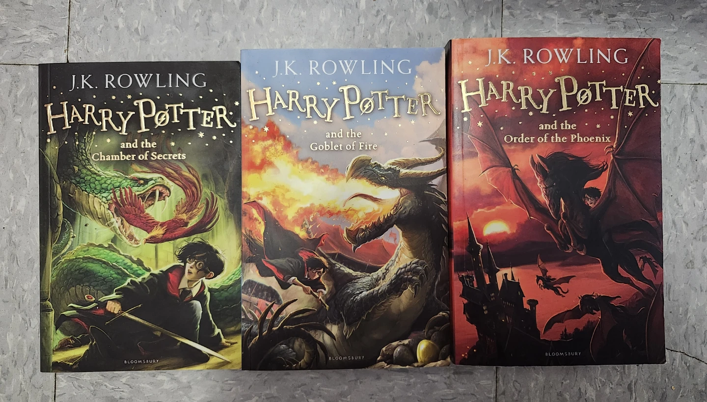 J.K. Rowling Harry Potter Book Set