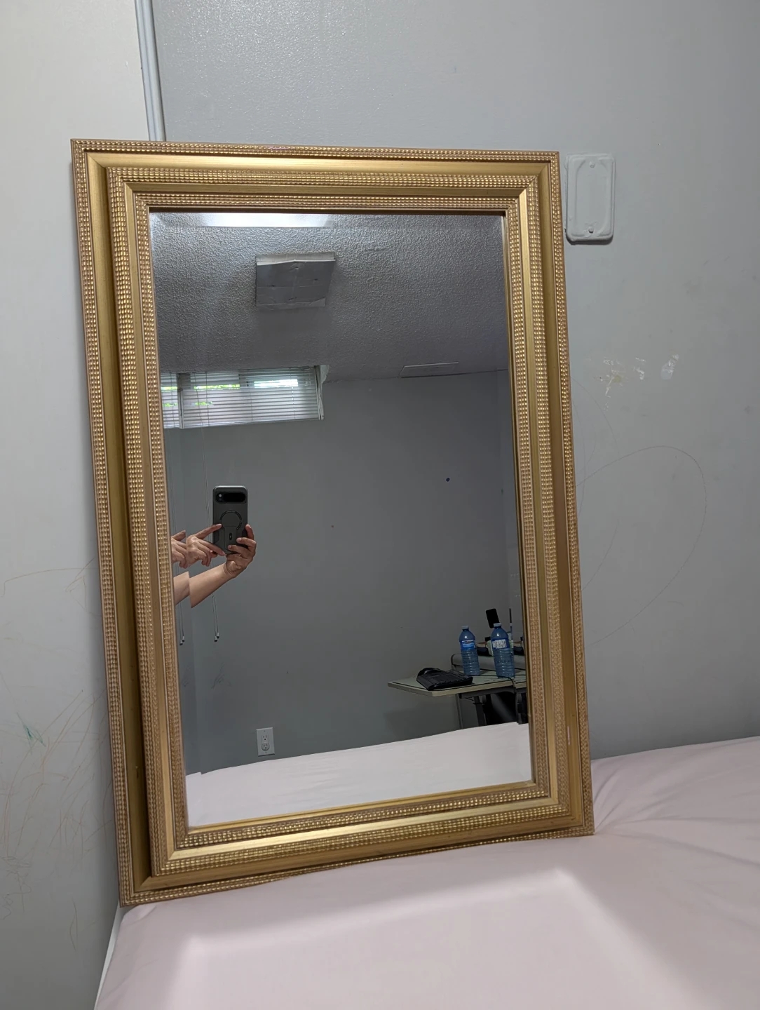 Gold Framed Wall Mirror - photo 2