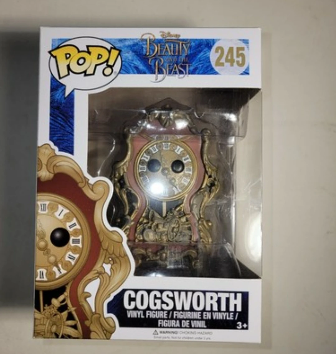 Funko Pop! Cogsworth Beauty and the Beast #245 Vinyl Figure