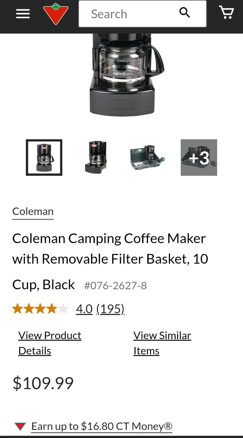 Coleman Camping Coffee Maker 10 Cup Black - photo 4