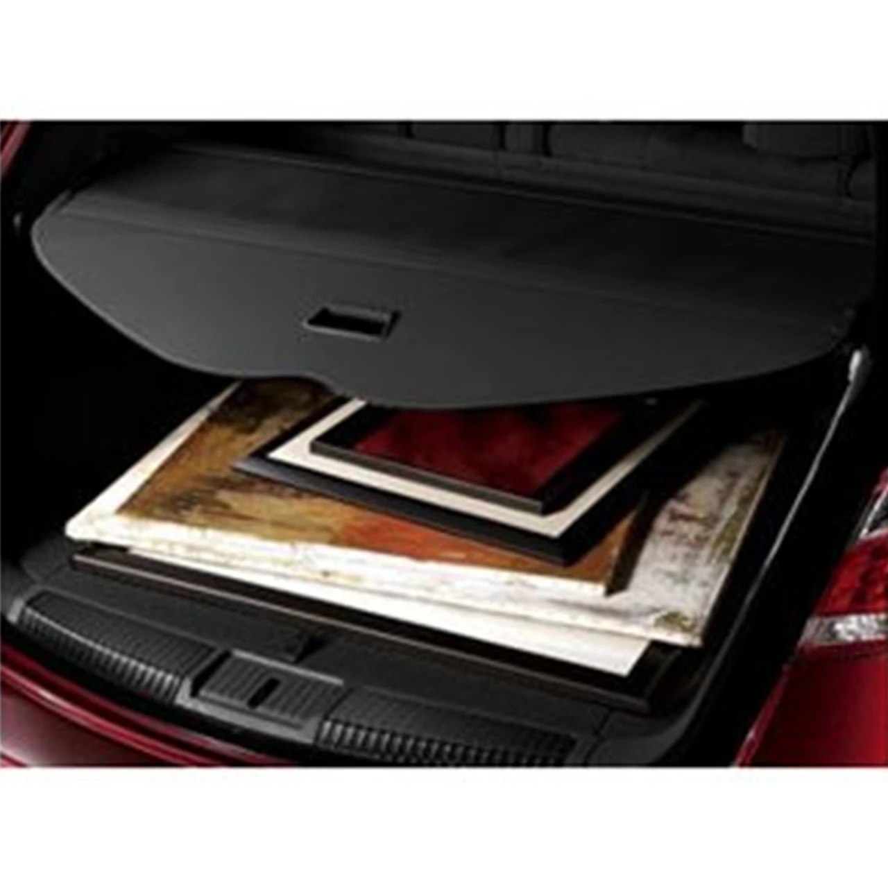 Black Cargo Cover Trunk Shade - photo 4