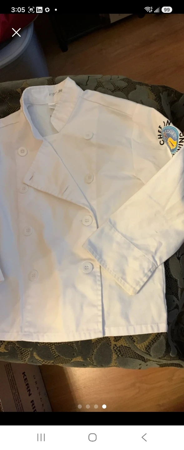 Chef's Training Kit - Jacket, Apron, and Hat - photo 2