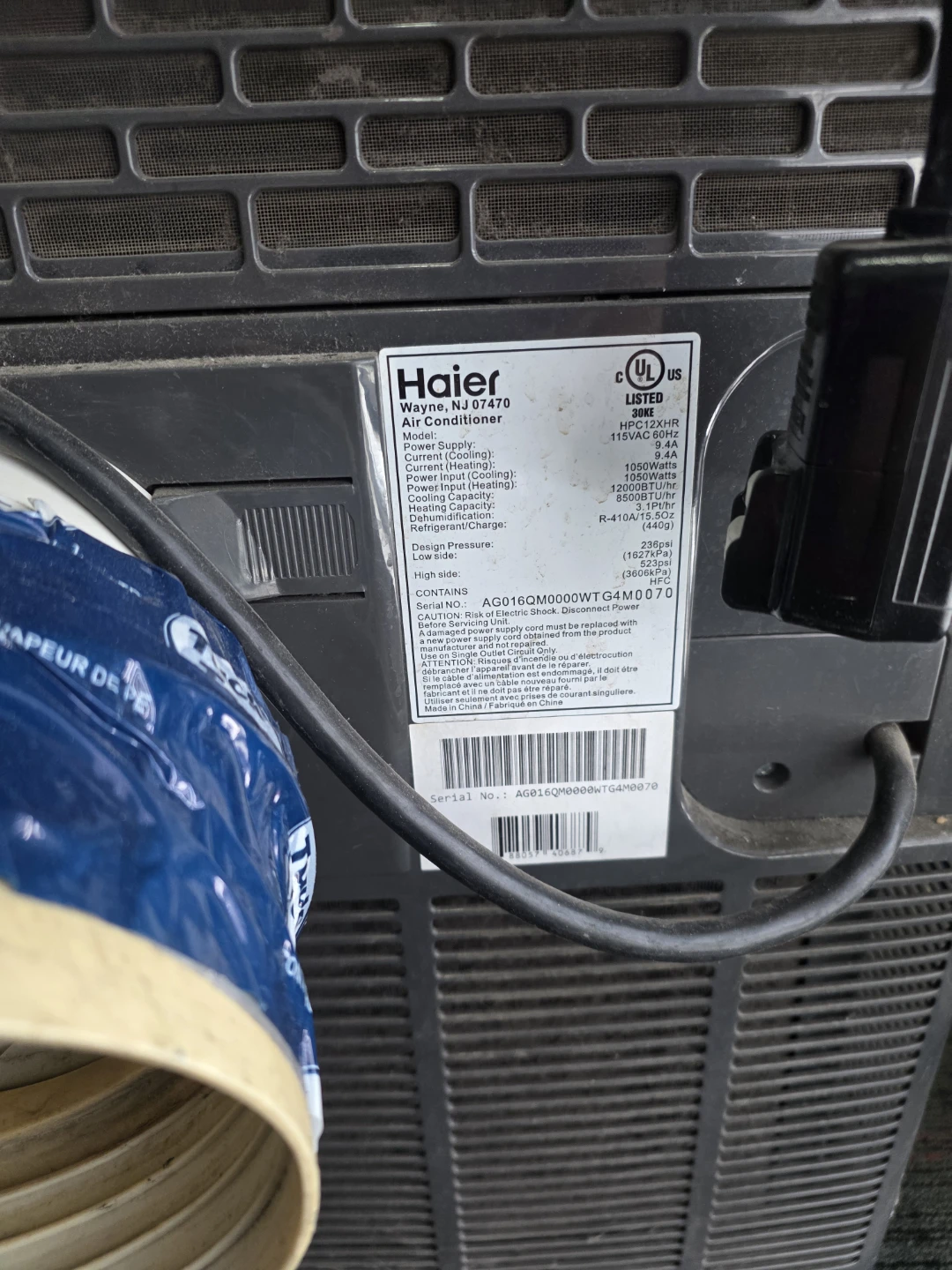 Haier Wayne AC/Dehumidifier - photo 3