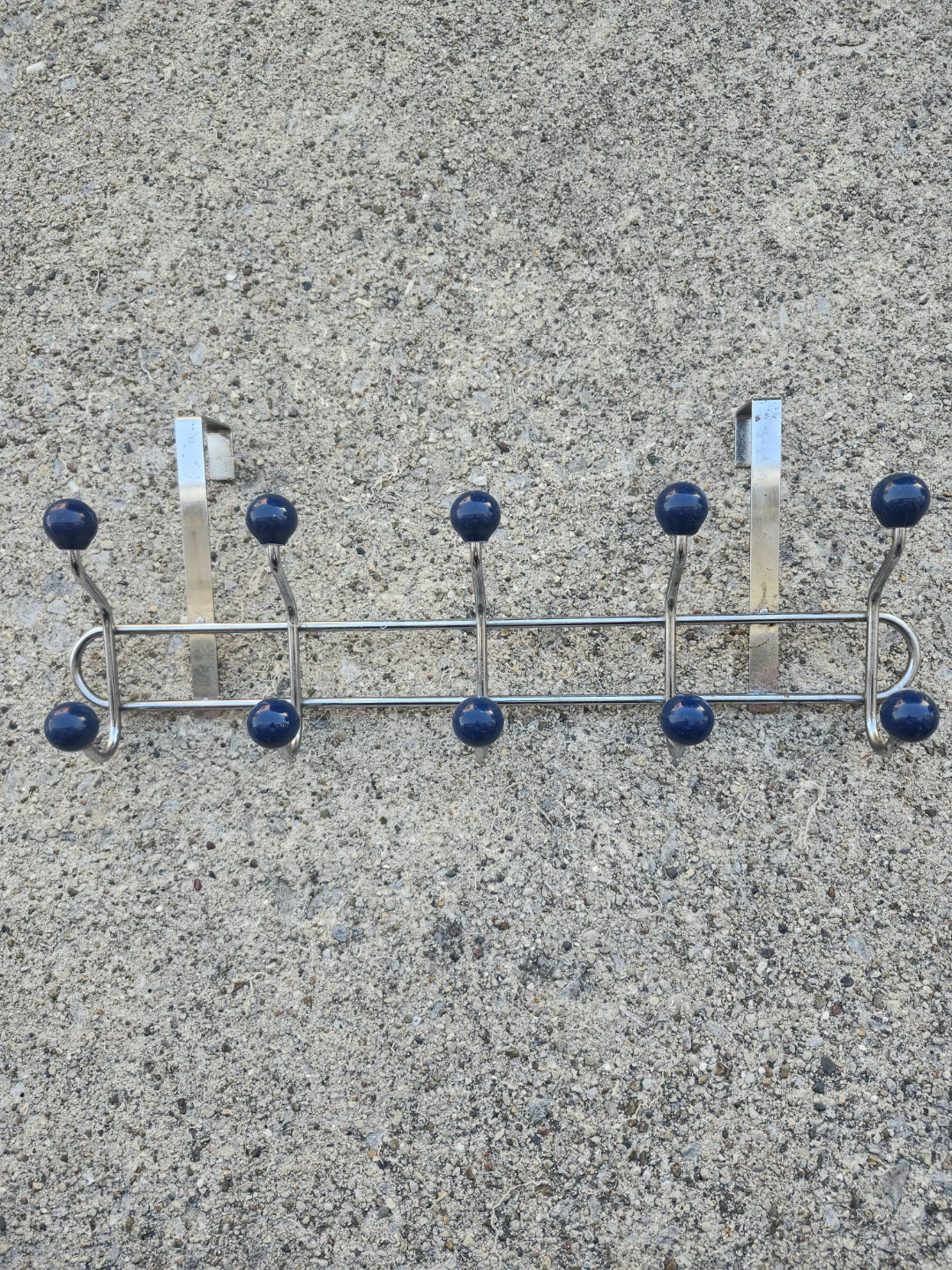 Over-the-Door Hook Rack with 8 Hooks