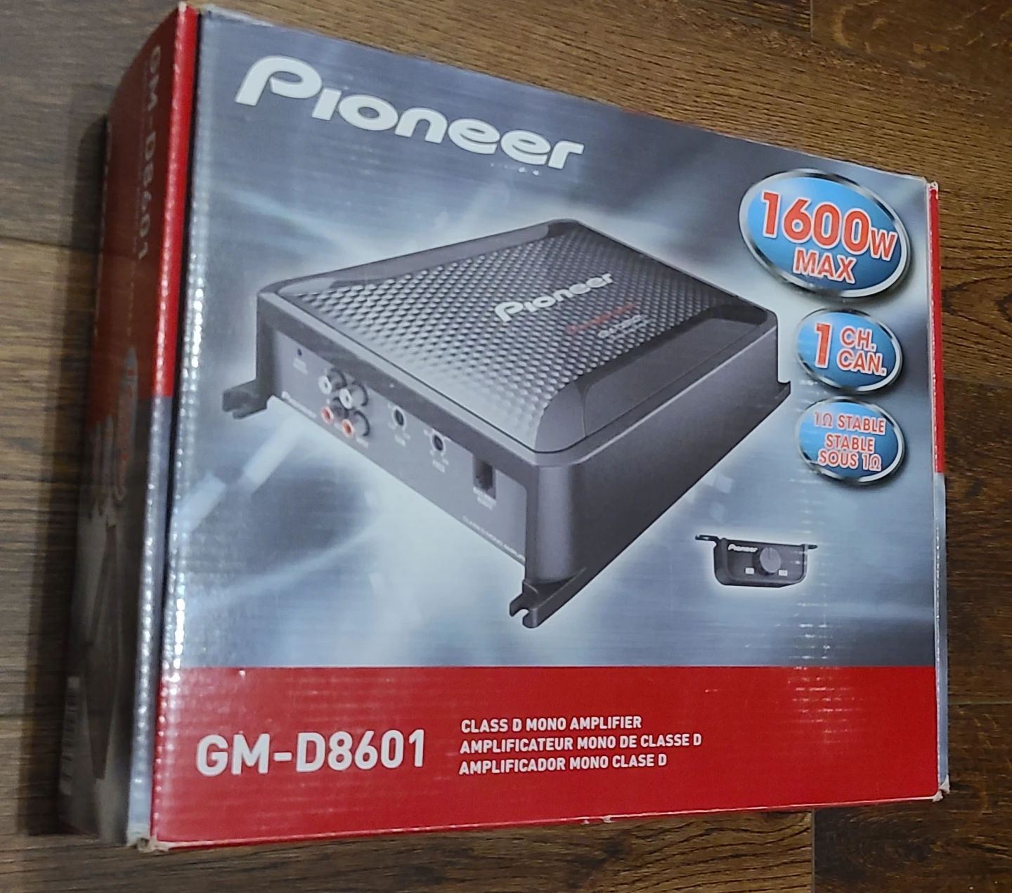 Pioneer gm-d8601 monoblock sub amp