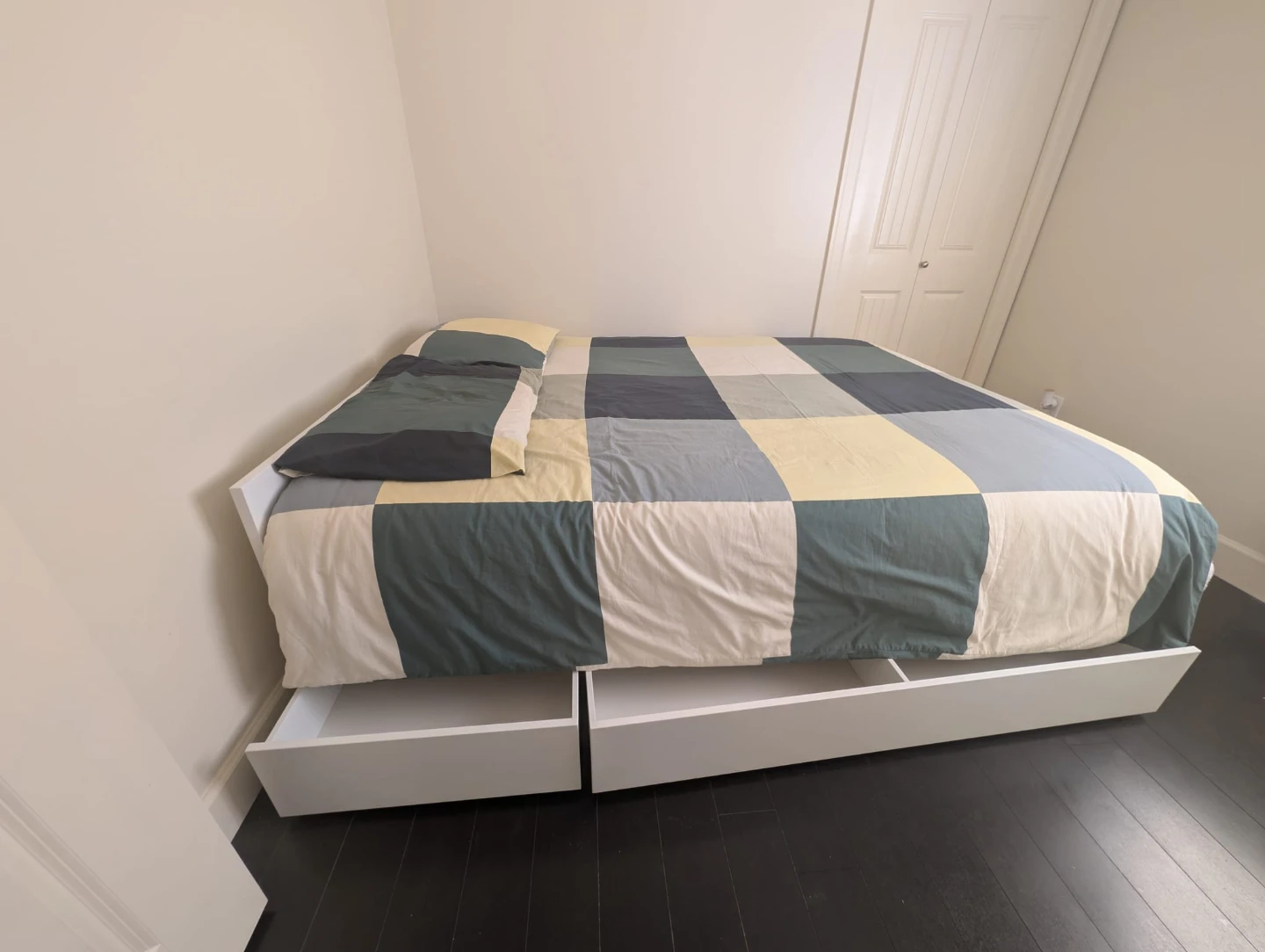 IKEA Bed with Storage + Mattress & Bedding Included! - photo 3