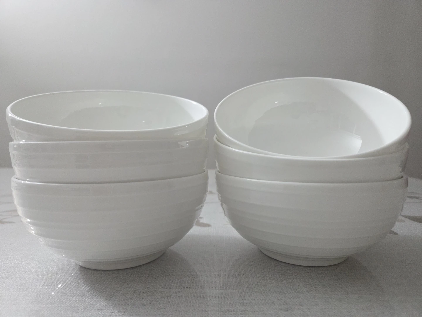 Mikasa Swirl Bone China Bowl  Set of 6