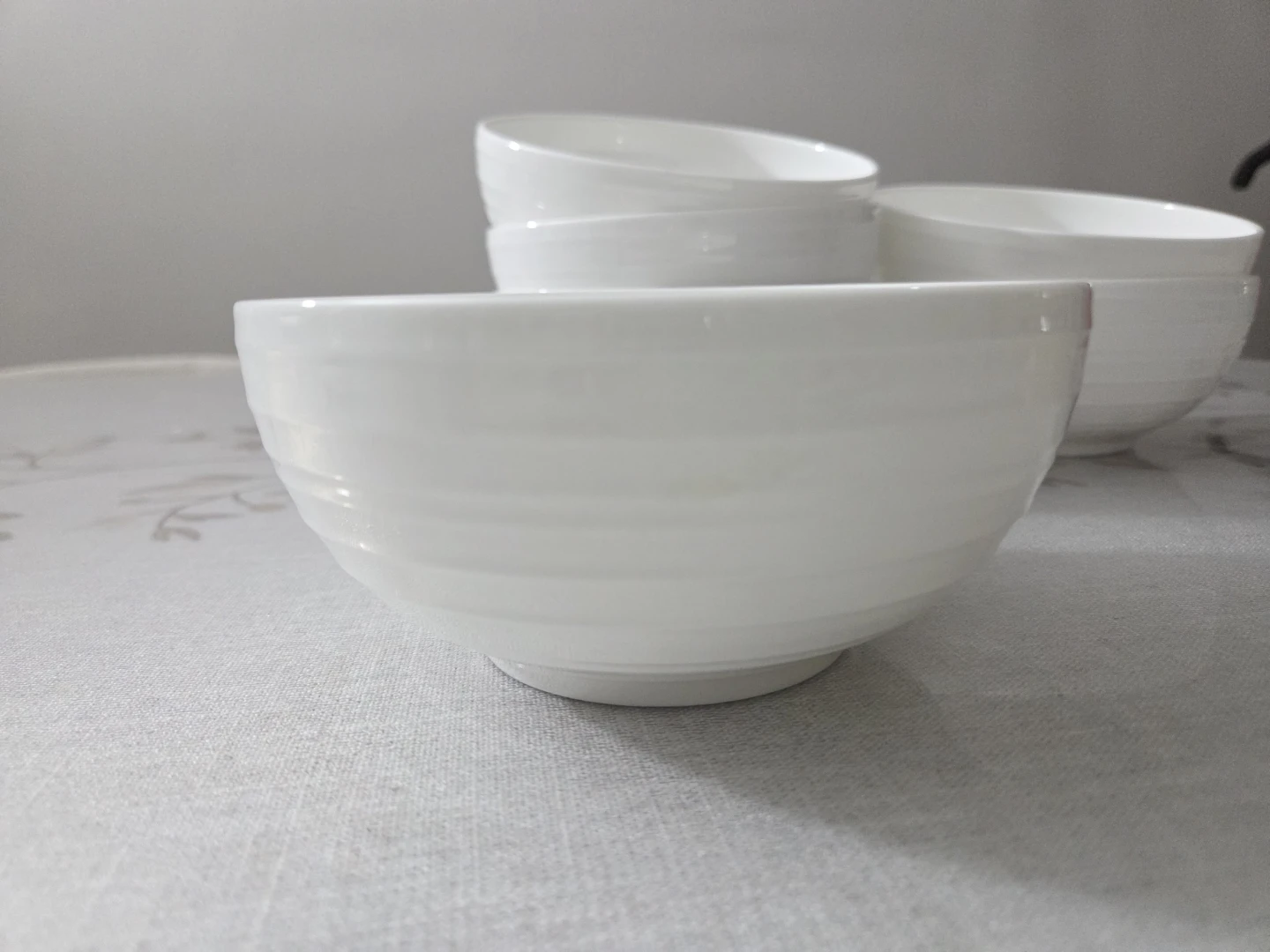 Mikasa Swirl Bone China Bowl  Set of 6 - photo 2