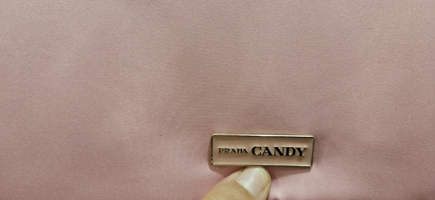 Prada Candy Pink Cosmetic Bag Set with Box