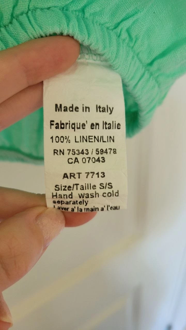 Terzo Millennio Pure Linen Top - photo 5