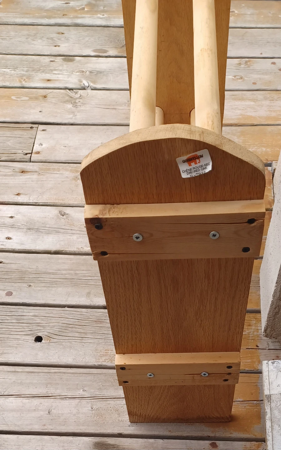 Wooden Quilt Rack / Towel Holder - photo 3