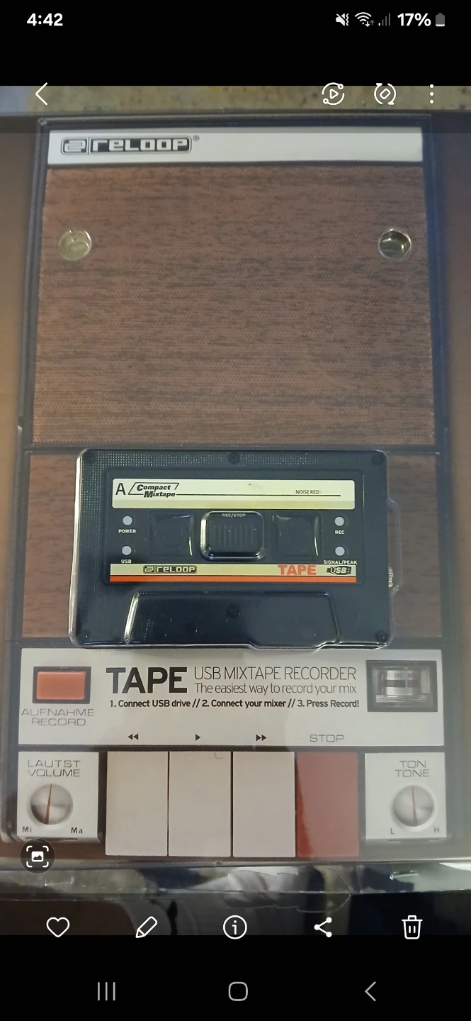 RELOOP USB MIXTAPE RECORDER