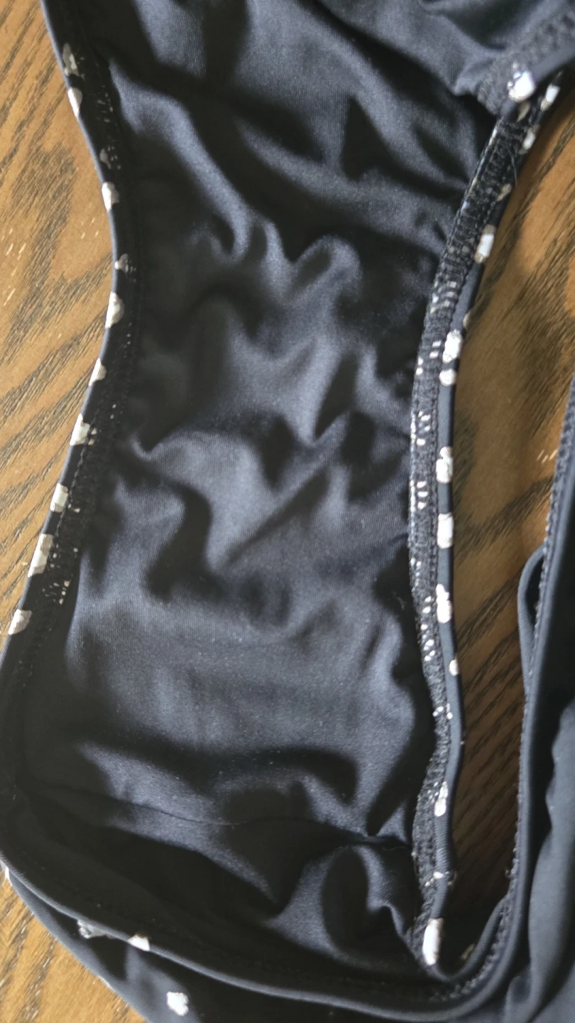 Black Polka Dot One-Piece Swimsuit - photo 3