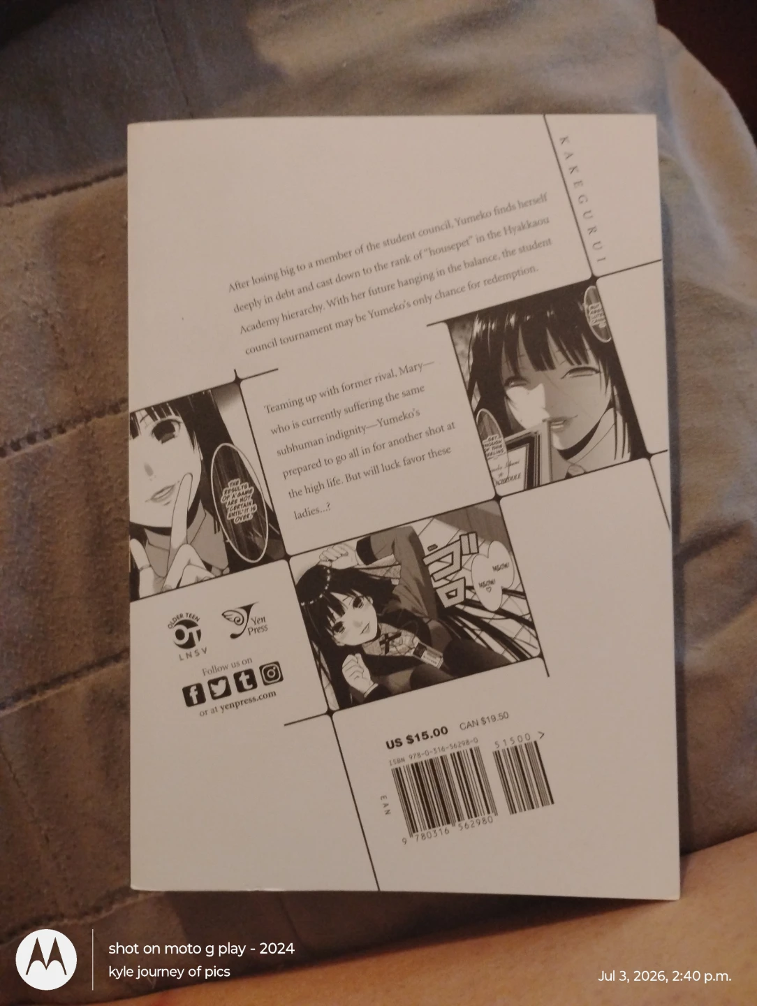 Kakegurui Manga Volume 2 - photo 2