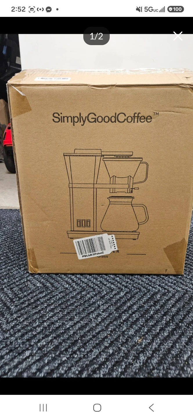 Simply Good Coffee Pour Over Coffee Maker