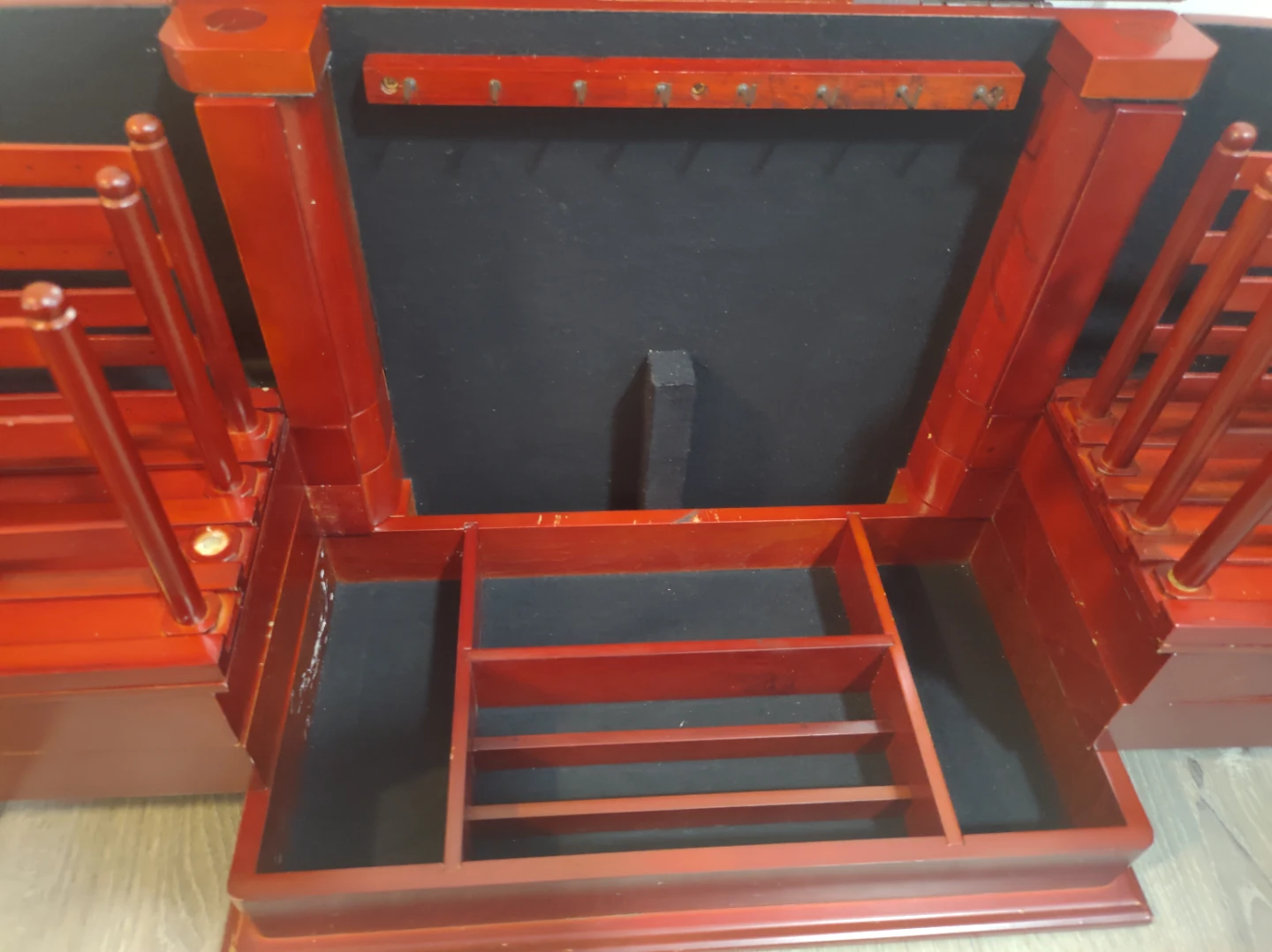 4-tier Wooden Jewelry Box Organizer - photo 3