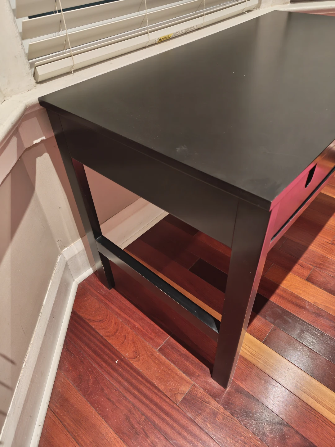 Black Desk with Two Drawers - photo 4