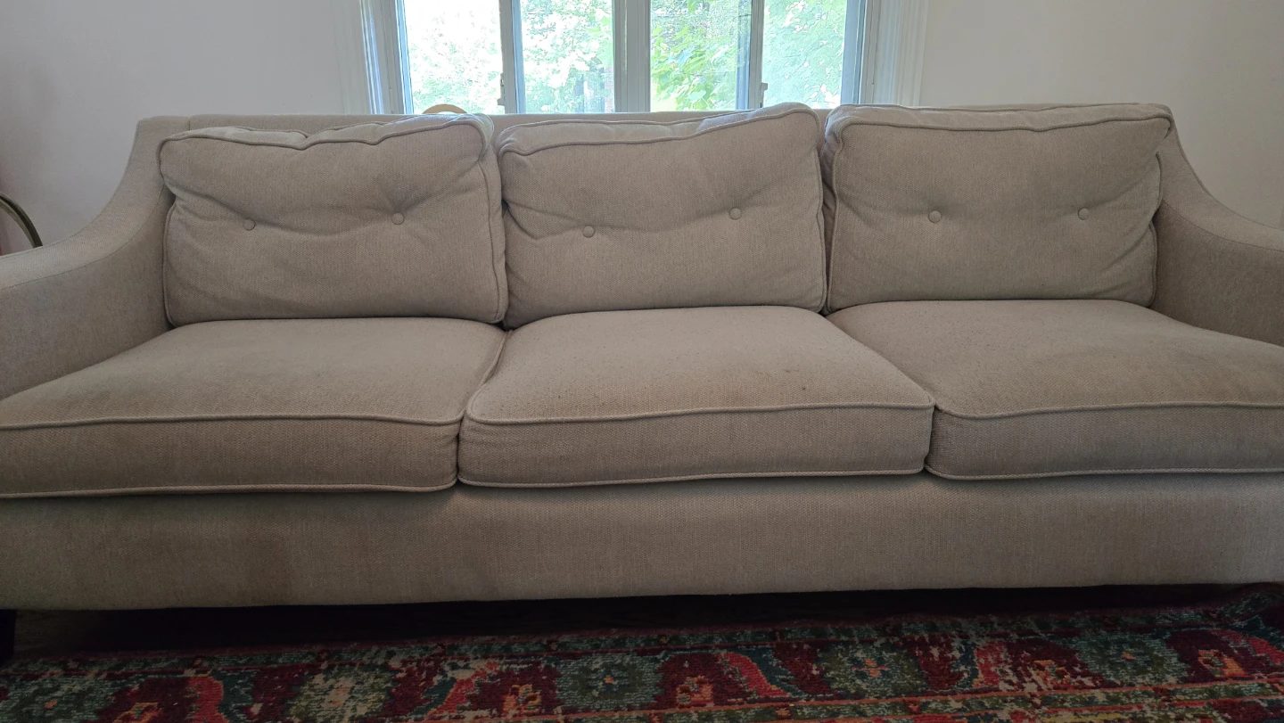 3-Seater Sofa in Beige - photo 2