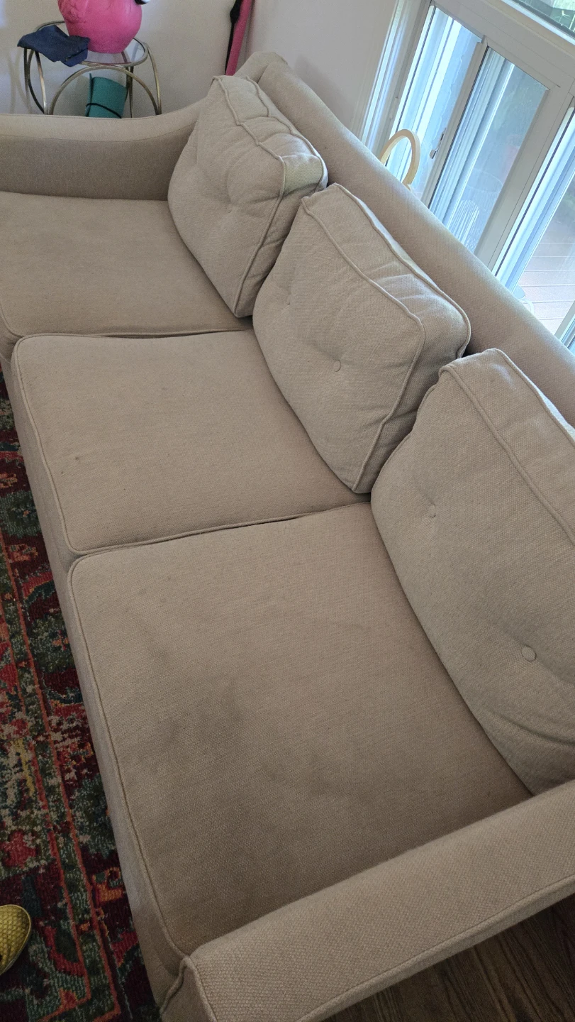 3-Seater Sofa in Beige - photo 4