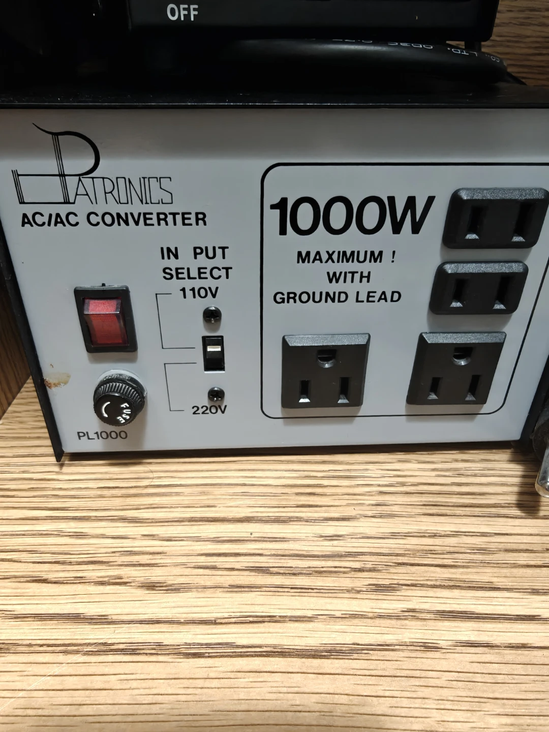 Dyatronics 1000W AC/AC Converter