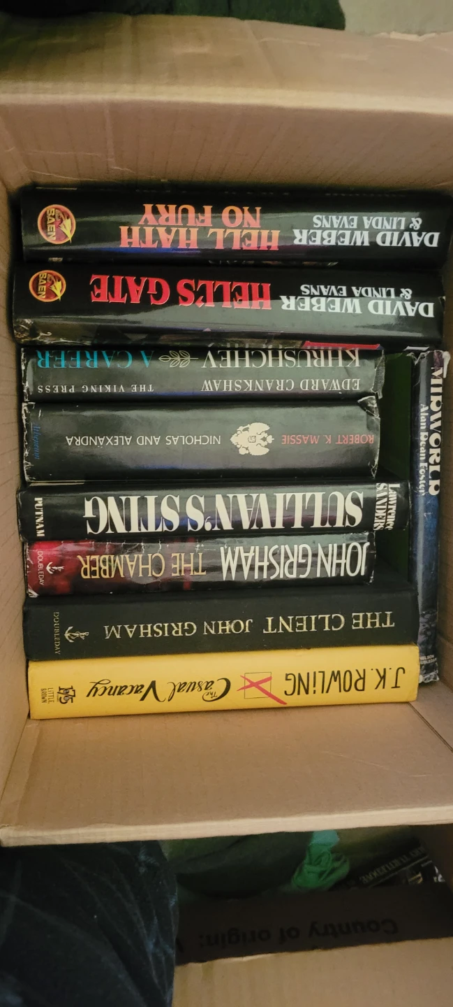 Assorted Hardcover Books