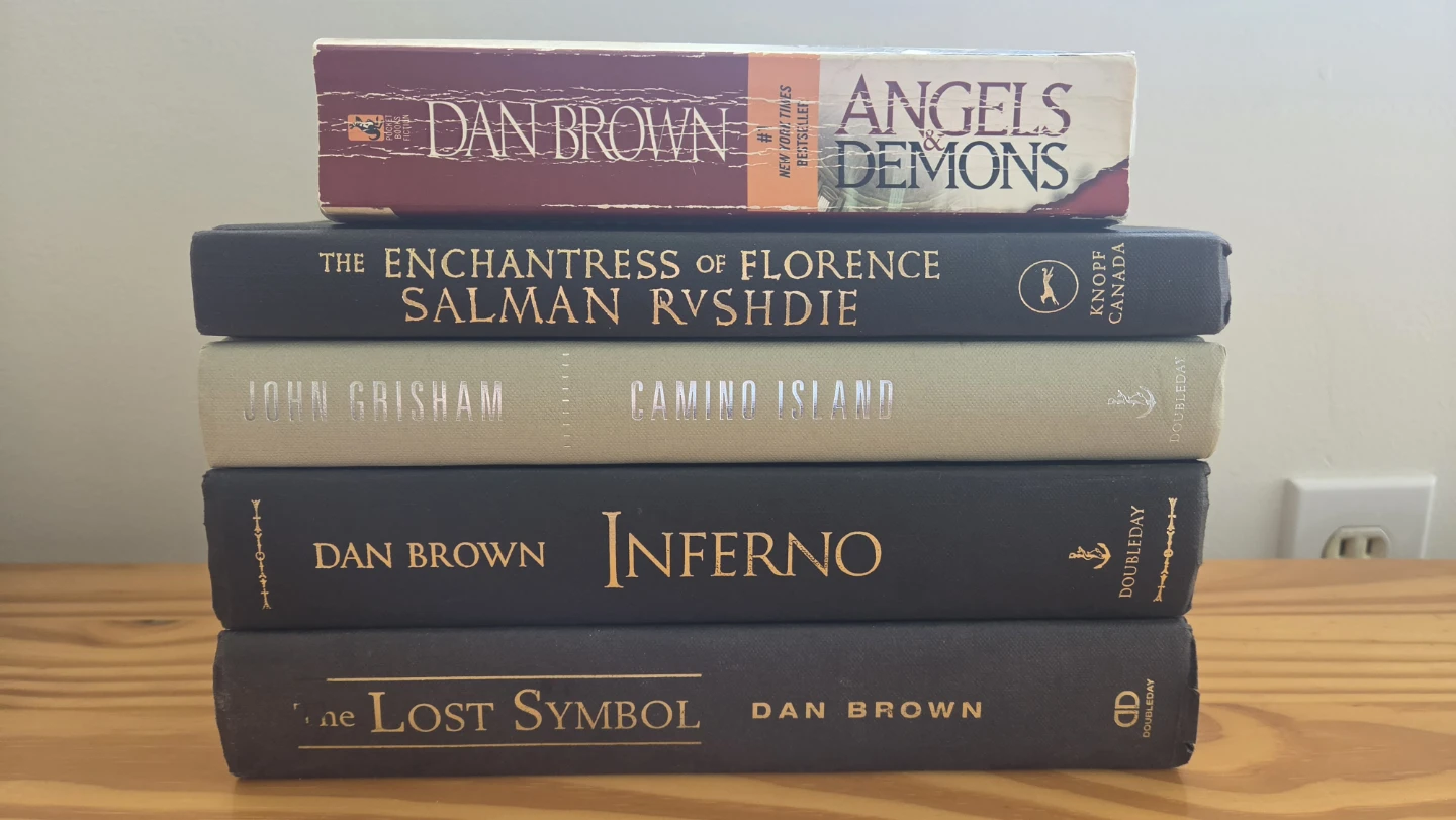 Collection of 5 Books: Dan Brown & John Grisham - photo 2