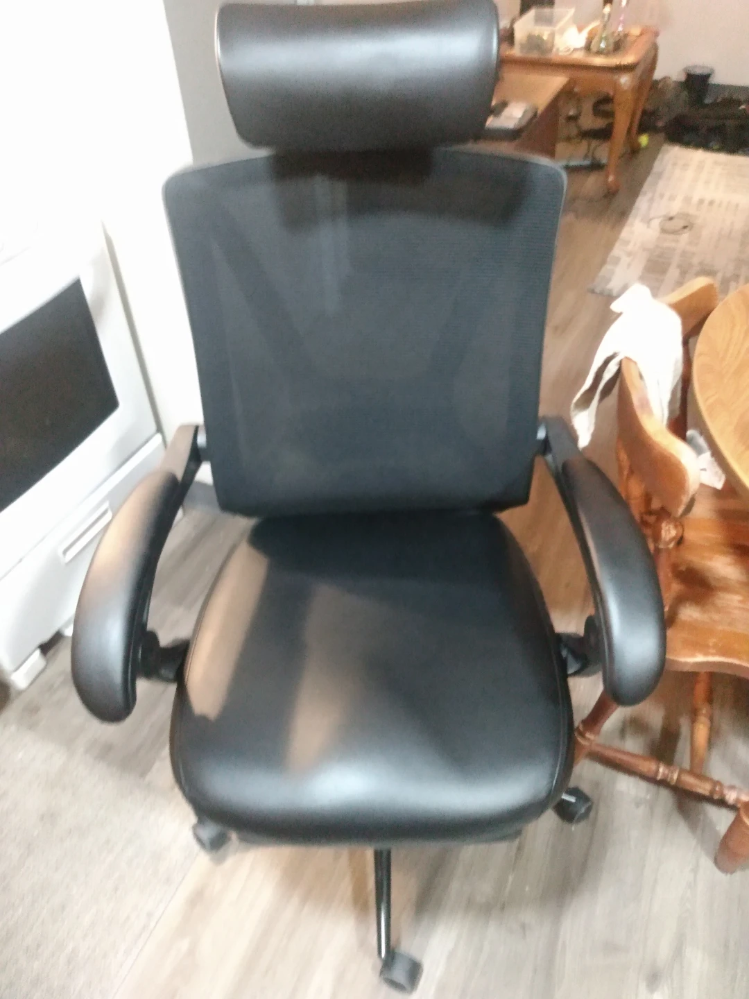 Ergonomic Mesh Office Chair with Footrest