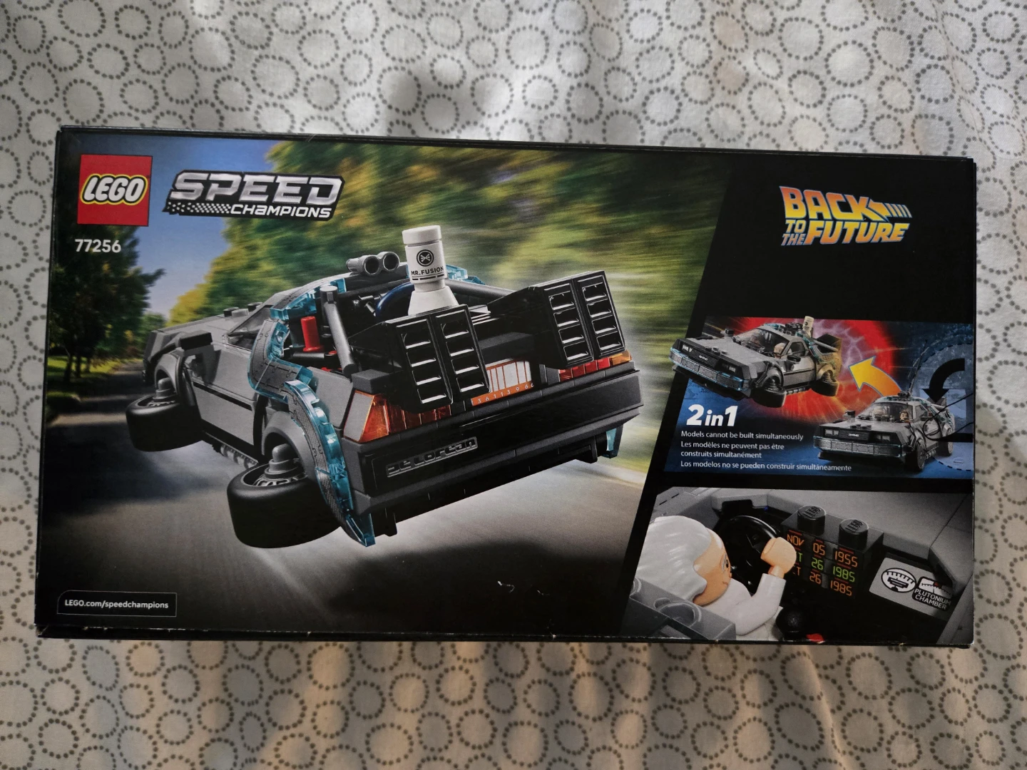 LEGO Speed Champions 77256 Time Machine From Back to the Future - photo 2