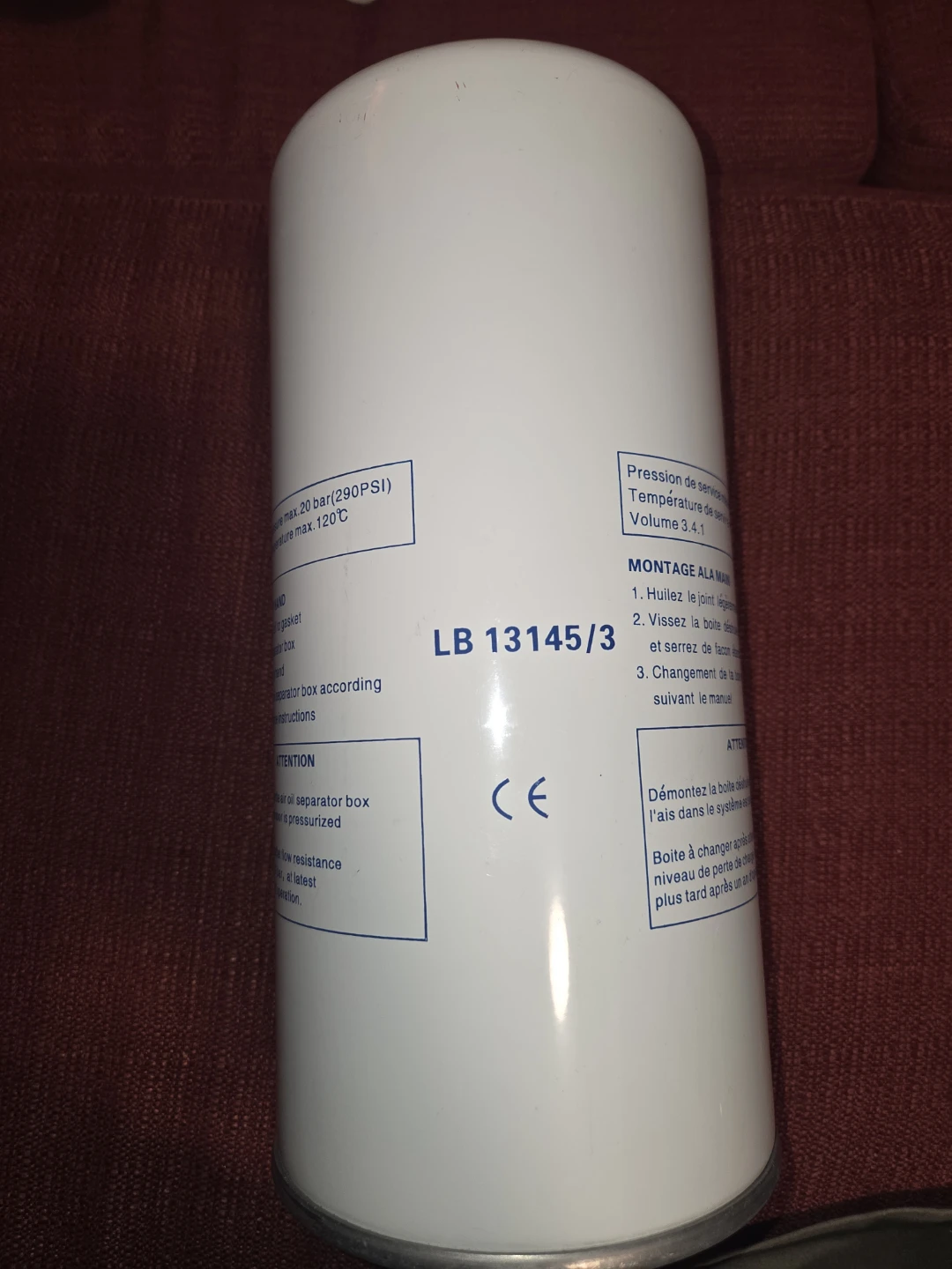 LB 13145/3 Air Oil Separator Box - photo 5