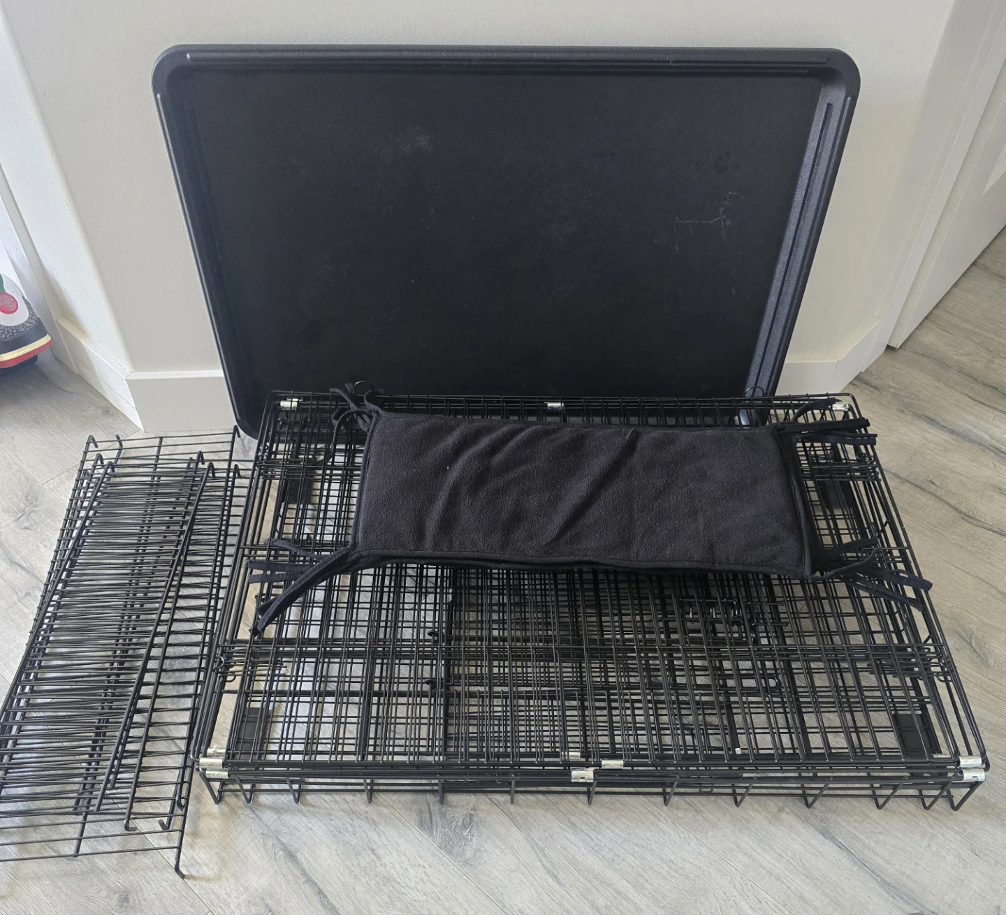 48 Inches 4-Tier Cat Cage Crate Kennel Playpen With , 3 Beds, - photo 2