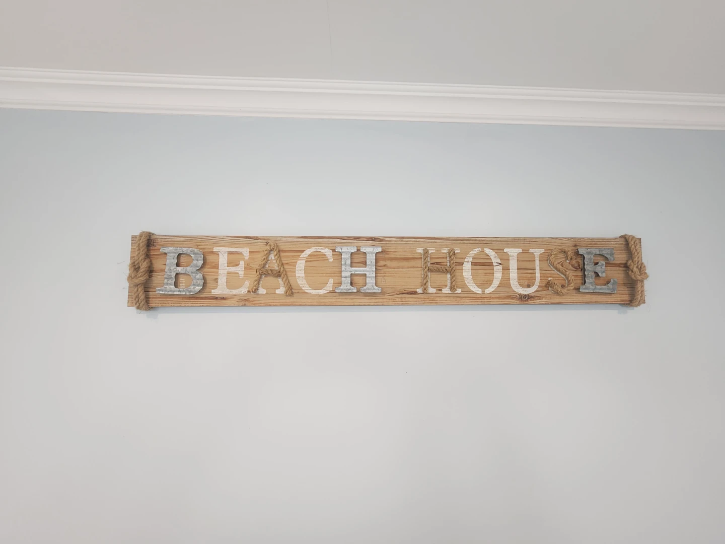 Wooden Beach House Wall Sign - photo 3
