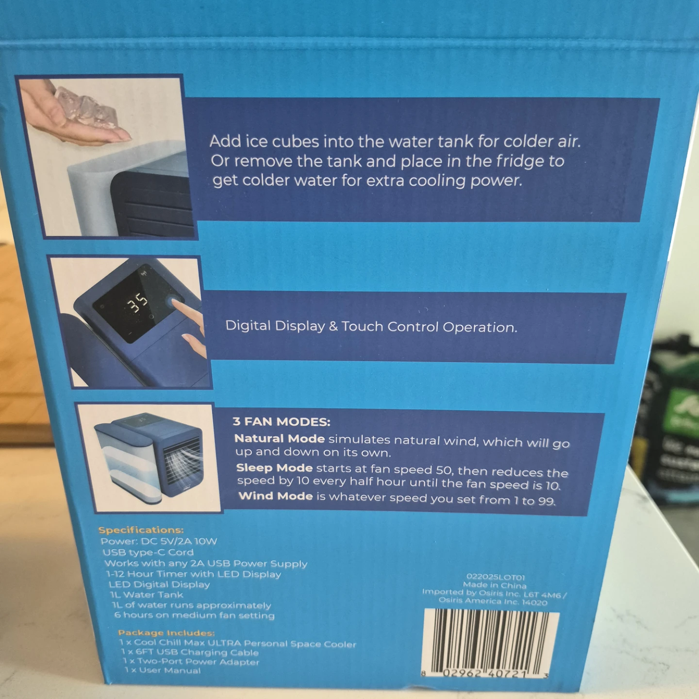 Cool Chill Max Ultra Personal Space Cooler - photo 5