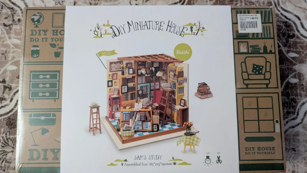 Rolife DIY Miniature House - Sam's Study - photo 2