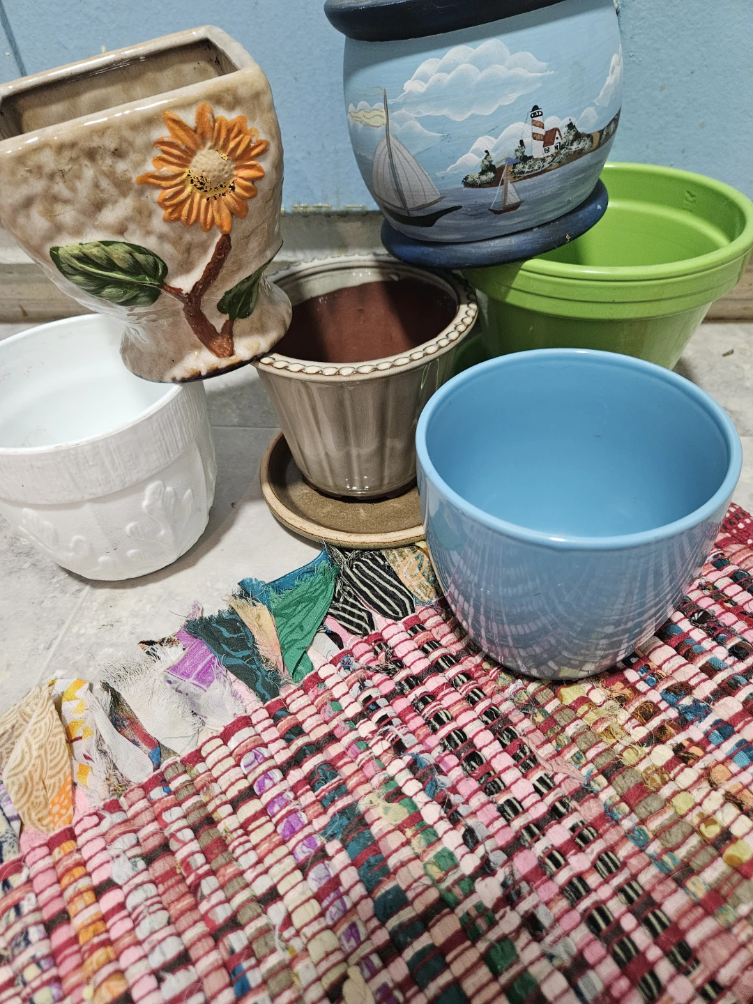 Assorted Ceramic Planters
