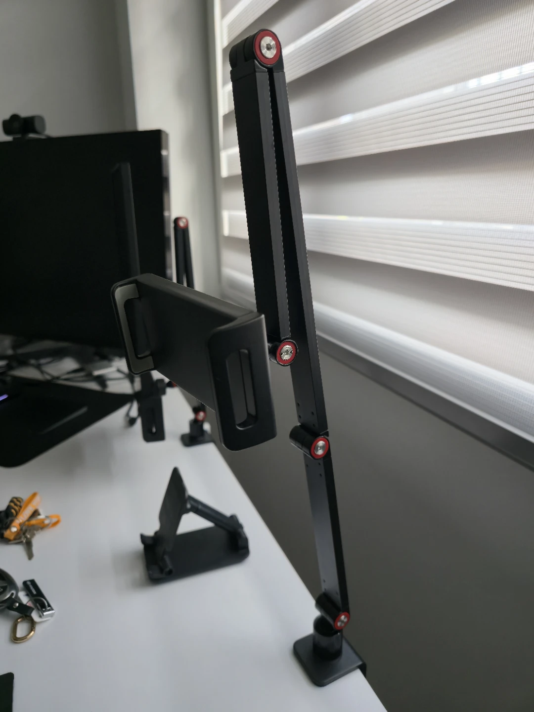 Adjustable Desk Mount Stand for Phone/Tablet - photo 2