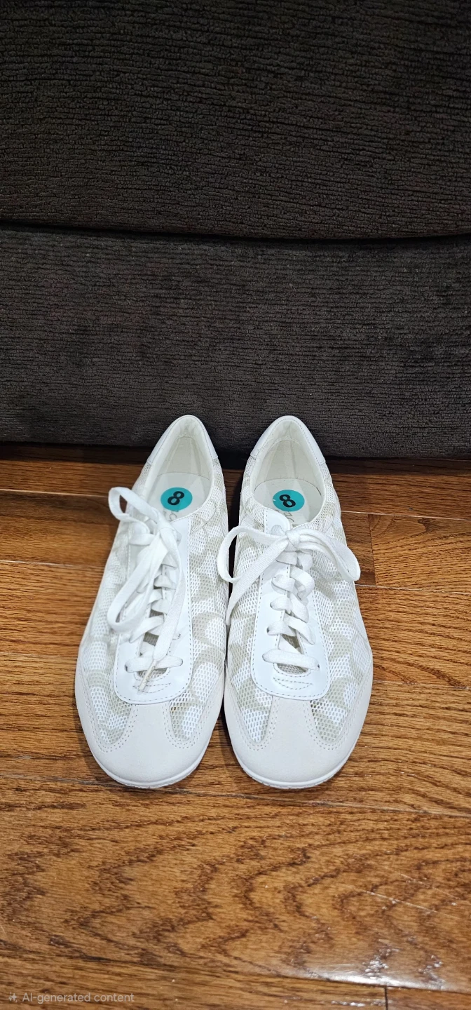 BRAND NEW!! COACH Women's White Sneakers Size 8