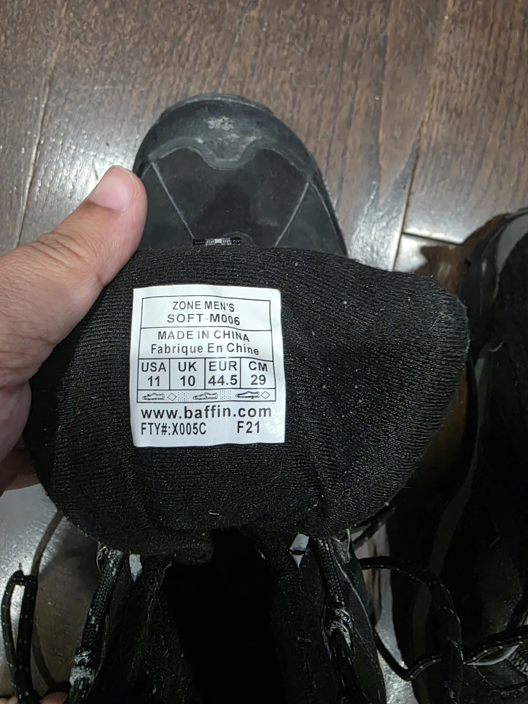 Hiking shoes