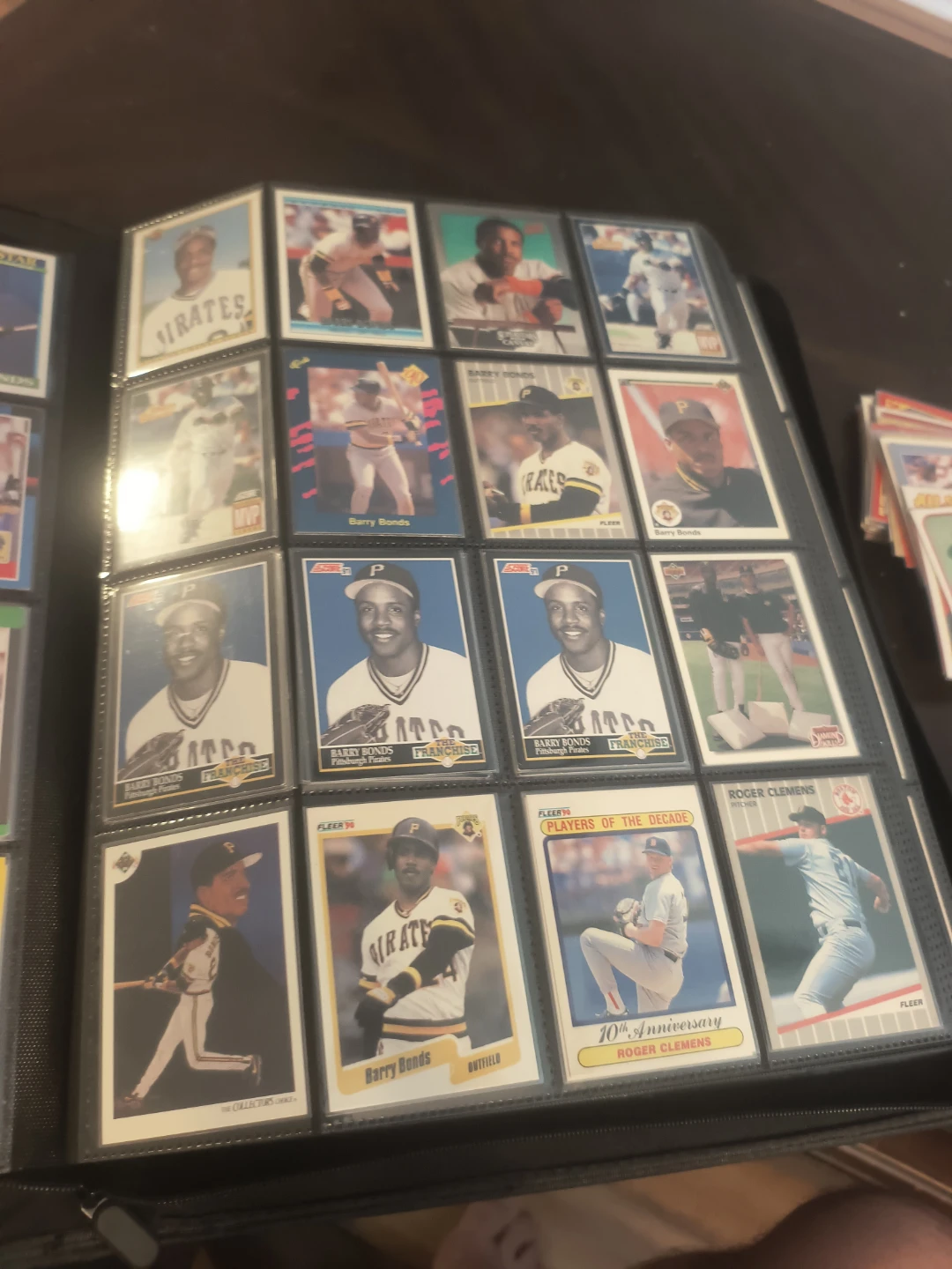 Barry Bonds & Roger Clemens Baseball Card Collection - photo 3
